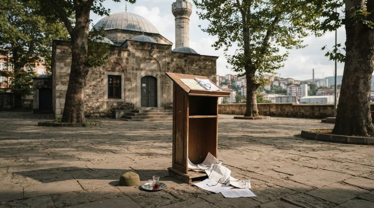 Kocaeli'de Cami Avlusunda Uyarı Sonrası İmama Saldırı