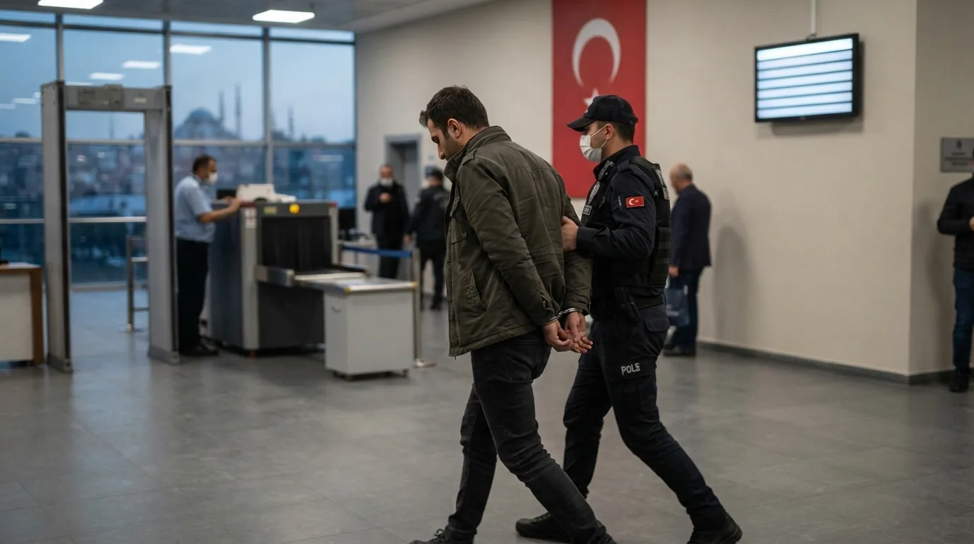 Komedyen Deniz Göktaş'a İstanbul Havalimanı'nda gözaltı: Emniyet'te ters kelepçe