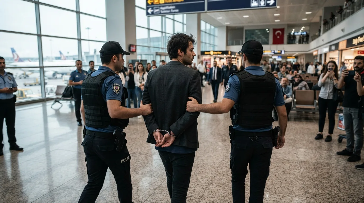 Komedyen Deniz Göktaş Türkiye'ye Dönüşünde Havalimanında Gözaltına Alındı