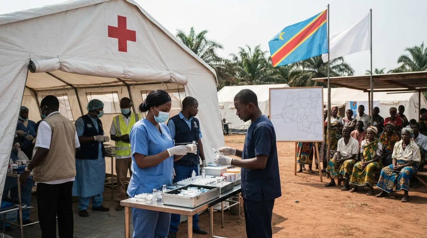 Kongo Demokratik Cumhuriyeti'nde Ebola Tedavi Denemeleri Başladı