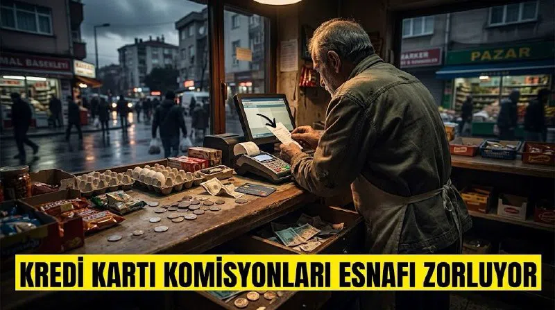 Kredi Kartı Komisyonları Esnafı Zorluyor