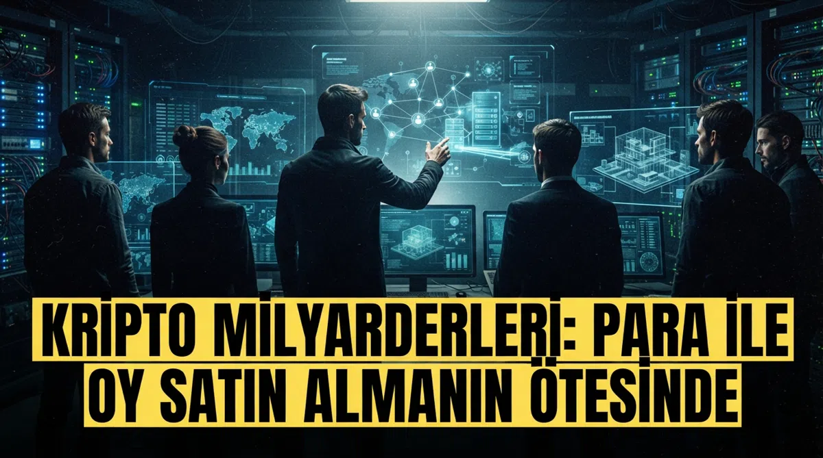 Kripto milyarderleri: Para ile oy satın almanın ötesinde