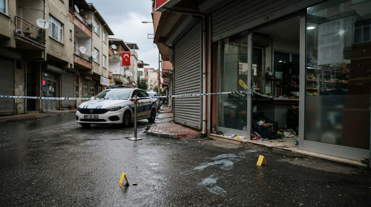 Küçükçekmece'de market sahibine silahlı saldırı