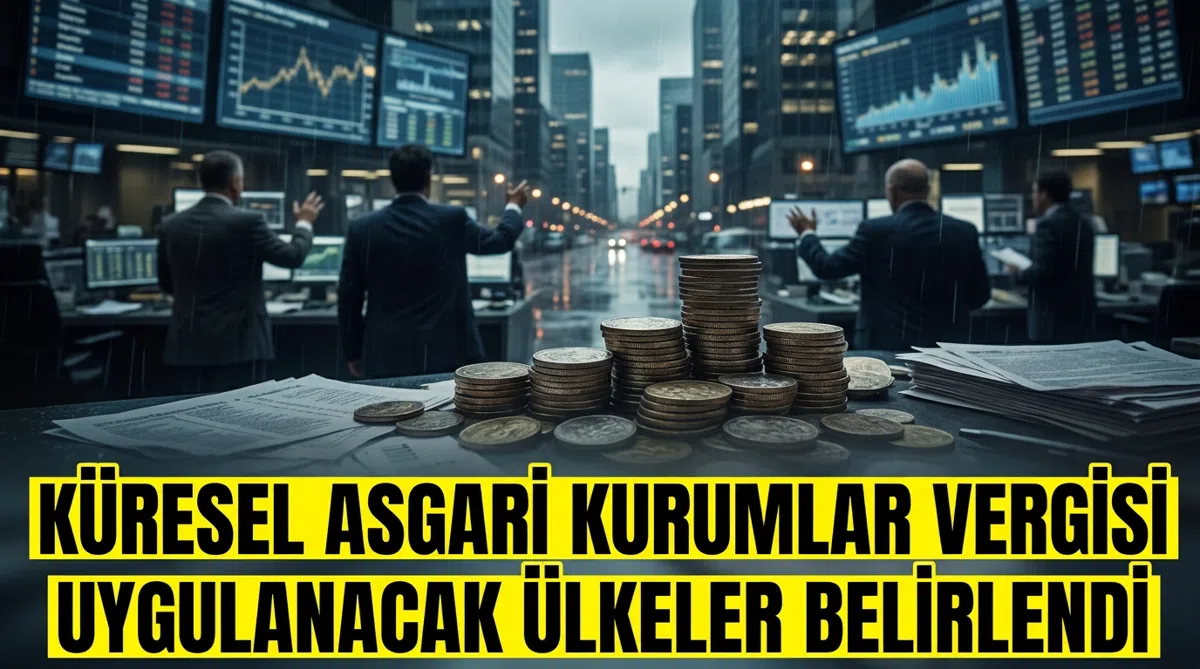 Küresel Asgari Kurumlar Vergisi Uygulanacak Ülkeler Belirlendi