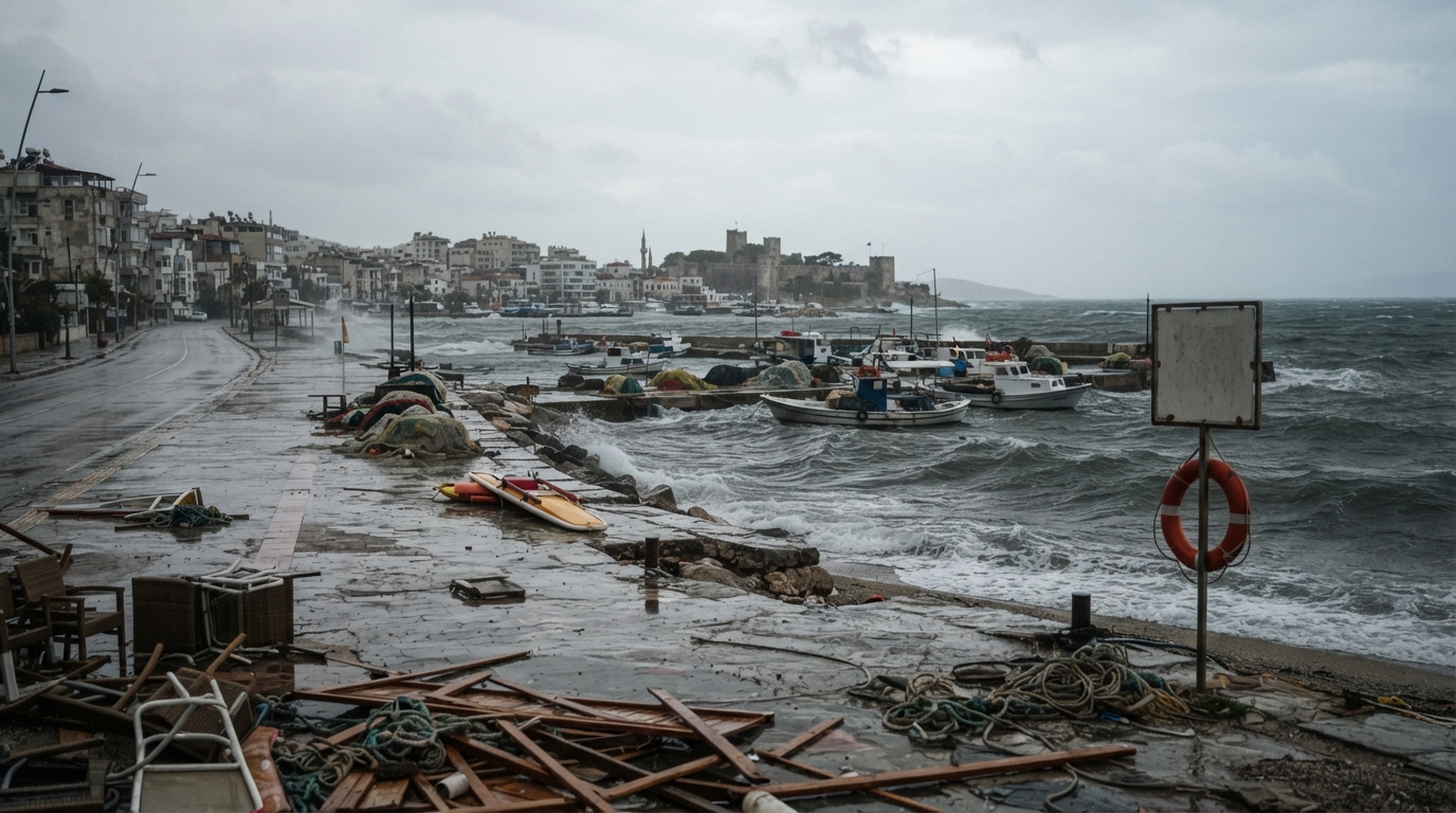 Kuşadası'nda Fırtına Can Aldı: Bir Günde Dört Boğulma Vakası