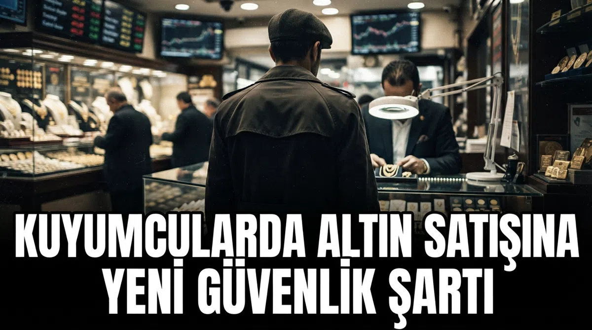 Kuyumcularda Altın Satışına Yeni Güvenlik Şartı
