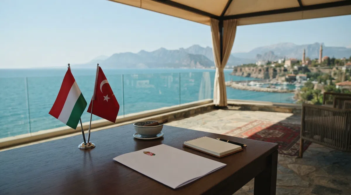 Macar Başbakan Yardımcısı Antalya’da tatilde
