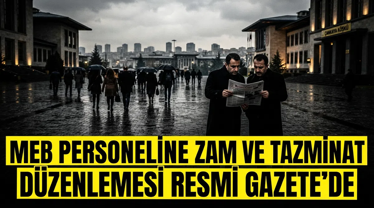 MEB personeline zam ve tazminat düzenlemesi Resmi Gazete'de