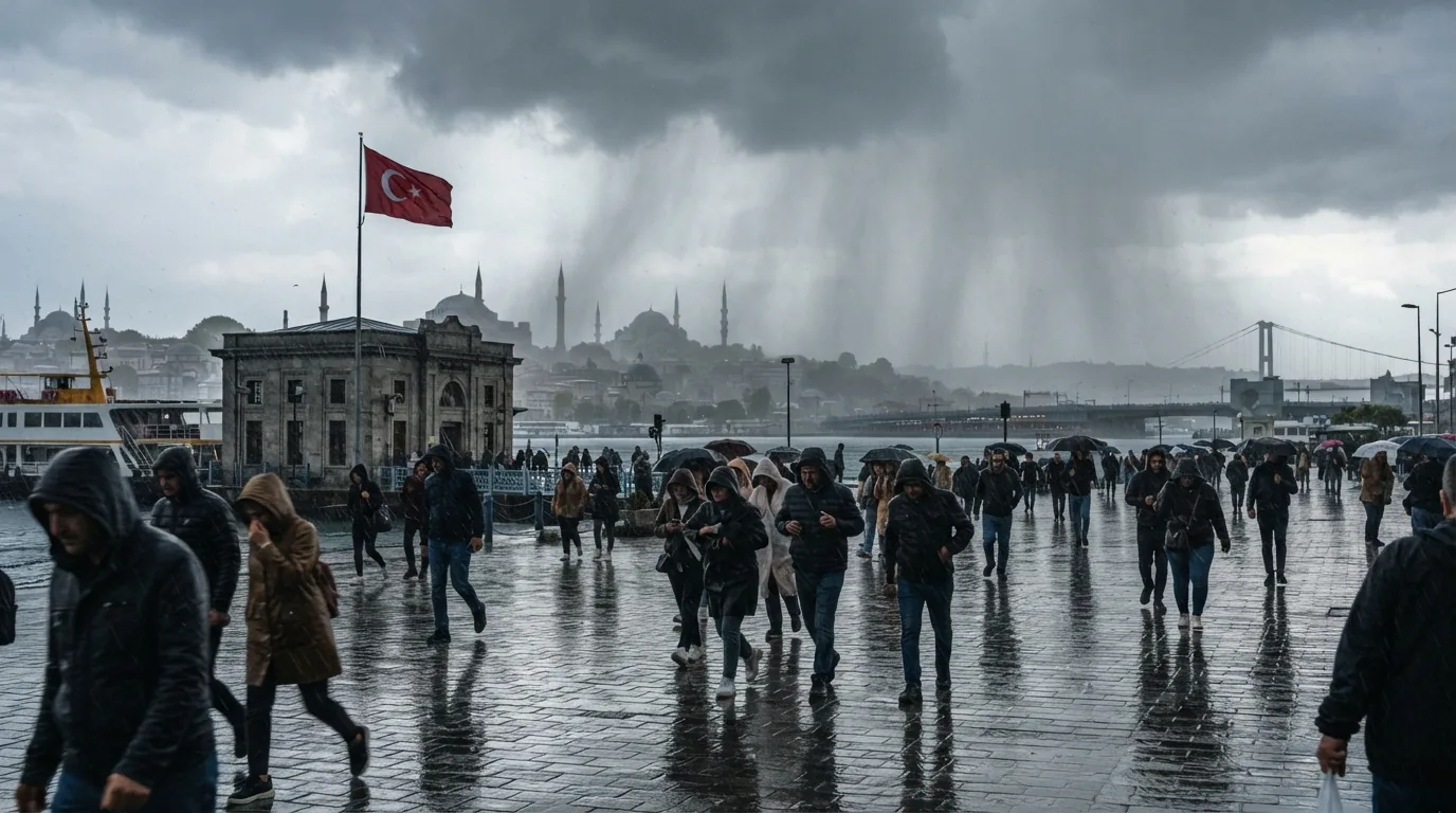 Meteoroloji'den Hafta Sonu İçin Sağanak ve Serinleme Uyarısı