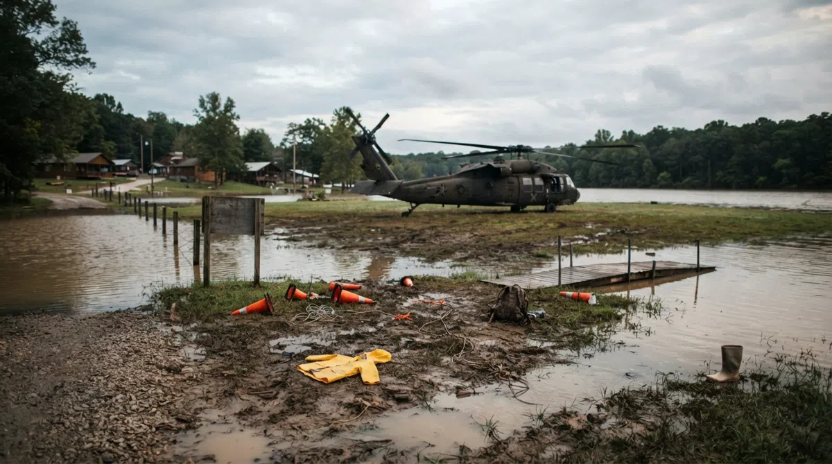 Missouri’daki selde 200’den fazla kamp katılımcısı helikopterle tahliye edildi