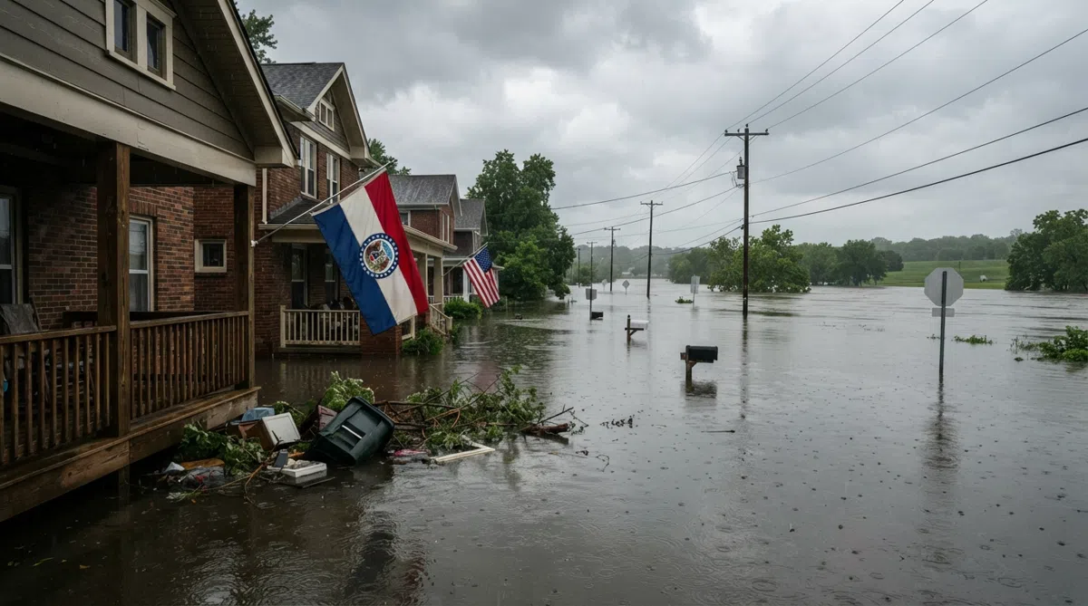 Missouri fırtına ve sel nedeniyle olağanüstü hal ilan etti