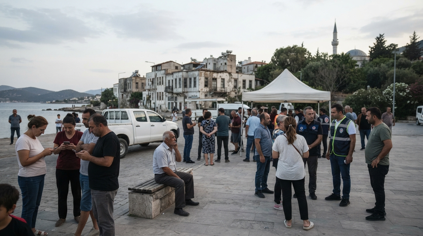 Muğla'nın Datça İlçesinde 3.8 Büyüklüğünde Deprem Meydana Geldi