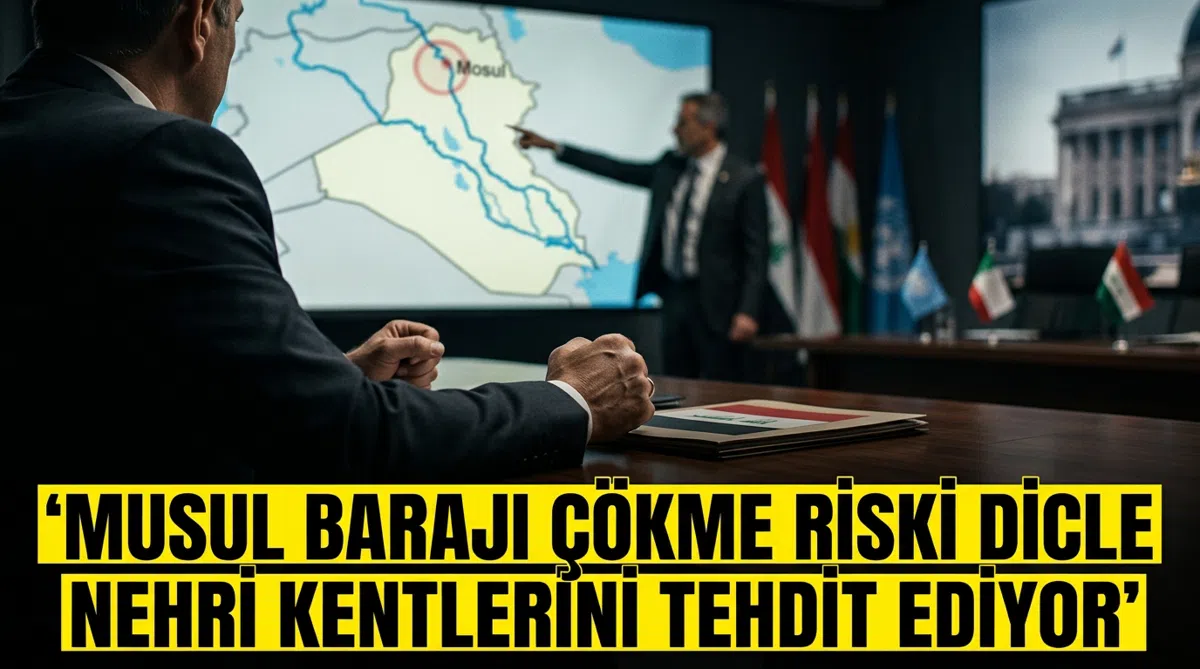 Musul Barajı çökme riski Dicle Nehri kentlerini tehdit ediyor