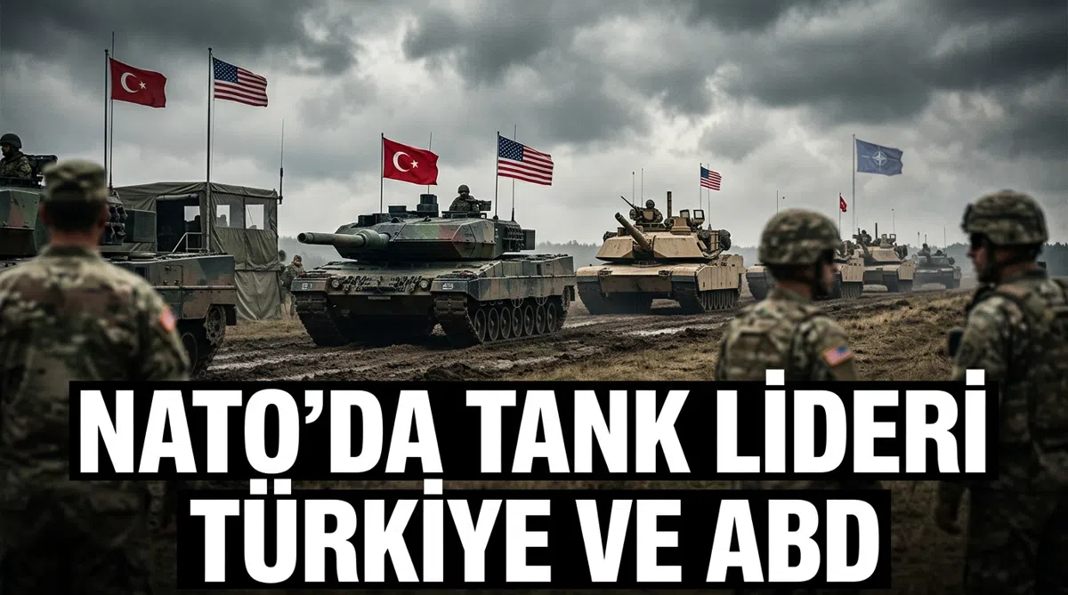NATO'da tank lideri Türkiye ve ABD