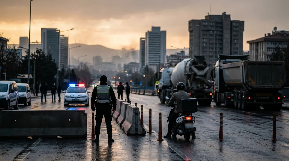NATO Etkinliği Öncesi Ankara'da Trafik Kısıtlamaları