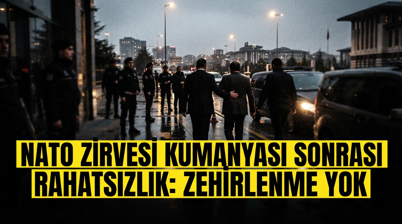 NATO Zirvesi Kumanyası Sonrası Rahatsızlık: Zehirlenme Yok