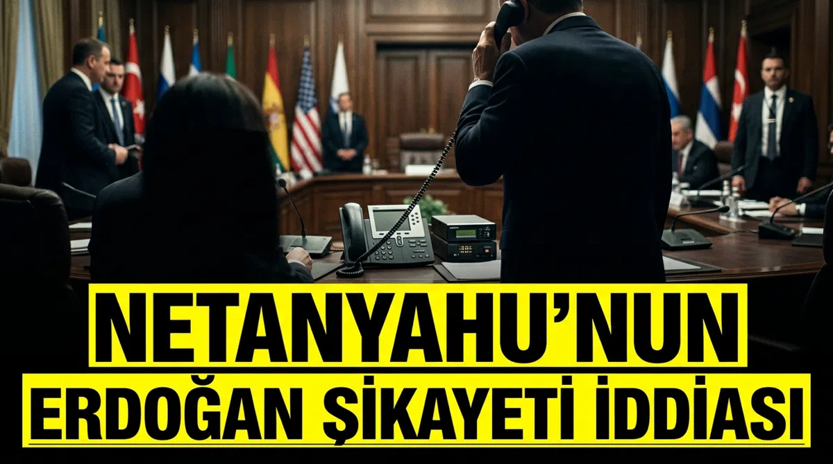 Netanyahu’nun Erdoğan şikayeti iddiası