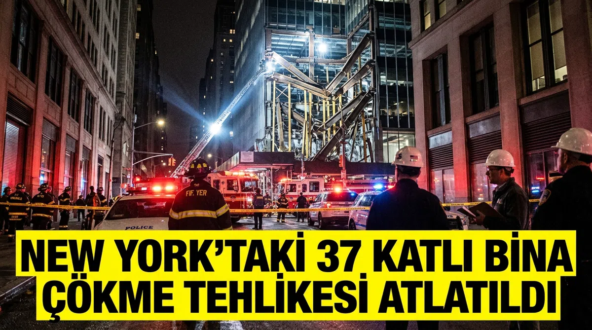 New York’taki 37 katlı bina çökme tehlikesi atlatıldı