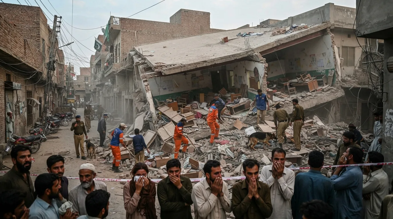 Pakistan'da Özel Ders Merkezi Çatısı Çöktü: 14 Çocuk Hayatını Kaybetti