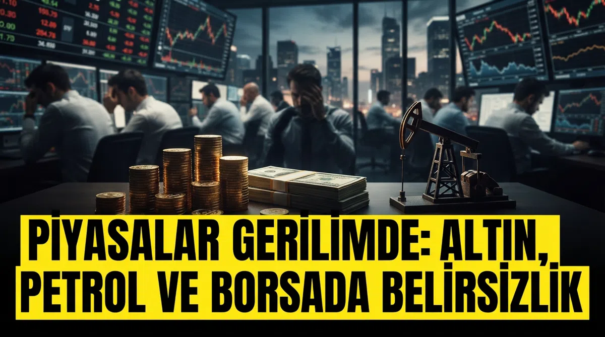 Piyasalar gerilimde: Altın, petrol ve borsada belirsizlik
