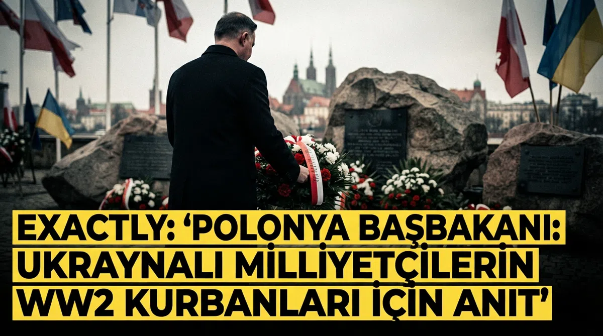 Polonya Başbakanı: Ukraynalı milliyetçilerin WW2 kurbanları için anıt