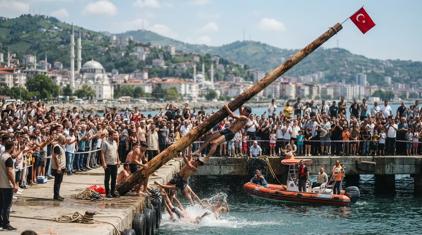 Red Bull Geleneksel Yağlı Direk Etkinliği Bu Yıl Ordu'da Düzenlenecek