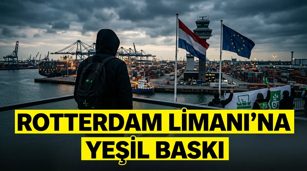 Rotterdam Limanı'na yeşil baskı
