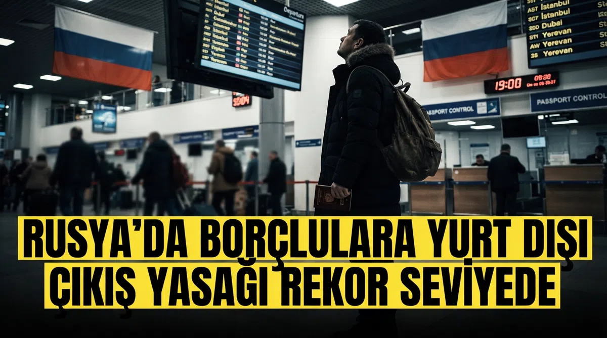 Rusya'da Borçlulara Yurt Dışı Çıkış Yasağı Rekor Seviyede