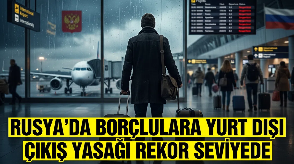 Rusya'da Borçlulara Yurt Dışı Çıkış Yasağı Rekor Seviyede