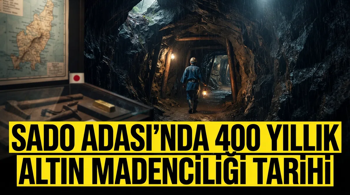 Sado Adası’nda 400 yıllık altın madenciliği tarihi