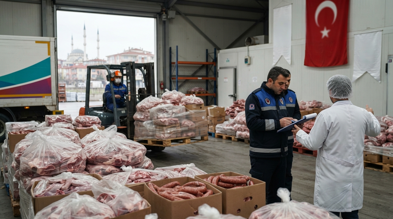 Sakarya'da 5.5 Ton Etiketsiz Et Ürünü Ele Geçirildi