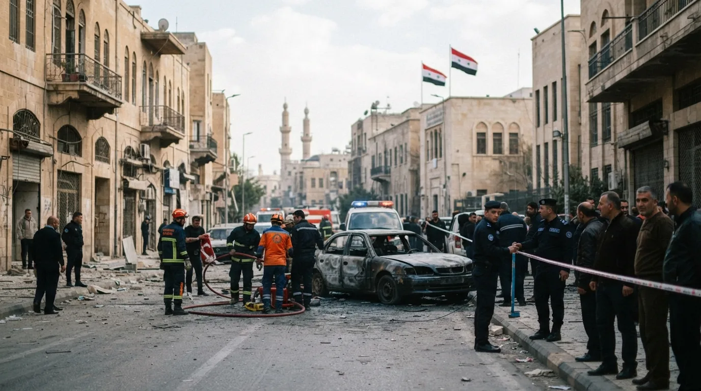 Şam'ın Merkezinde Bombalı Saldırı: 6 Kişi Hayatını Kaybetti