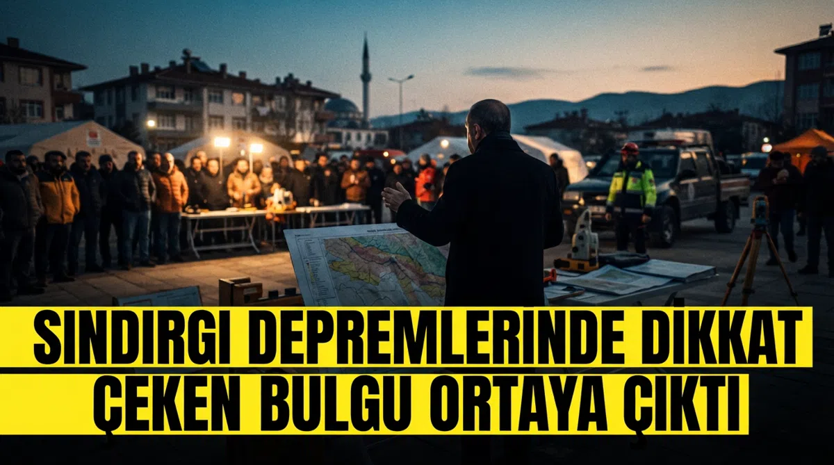 Sındırgı depremlerinde dikkat çeken bulgu ortaya çıktı