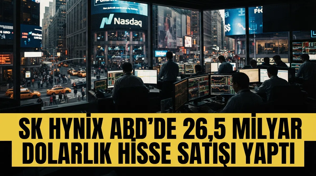 SK Hynix ABD’de 26,5 milyar dolarlık hisse satışı yaptı