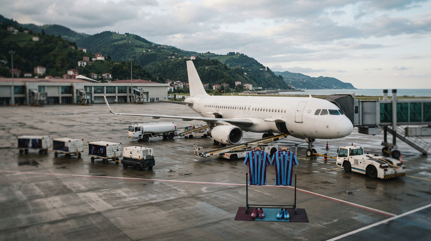 Trabzonspor'un Yeni Transferleri Trabzon'a Ulaştı