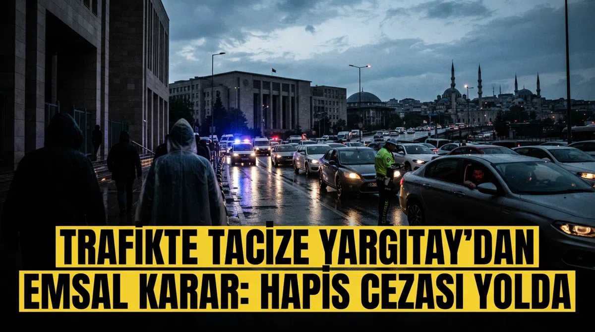 Trafikte Tacize Yargıtay'dan Emsal Karar: Hapis Cezası Yolda