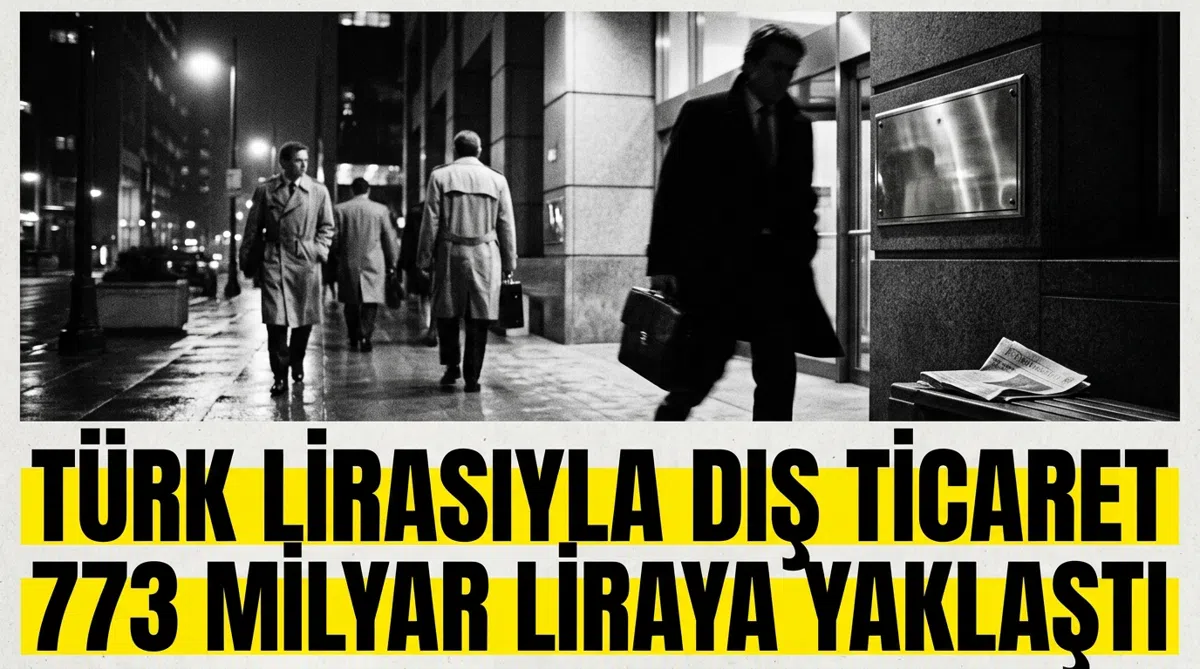 Türk lirasıyla dış ticaret 773 milyar liraya yaklaştı