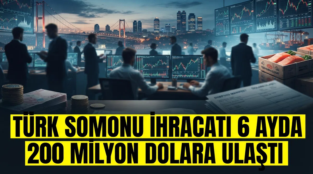 Türk somonu ihracatı 6 ayda 200 milyon dolara ulaştı