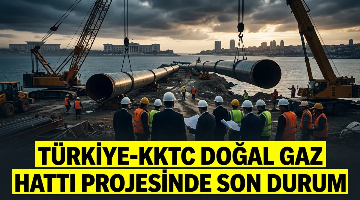 Türkiye-KKTC doğal gaz hattı projesinde son durum