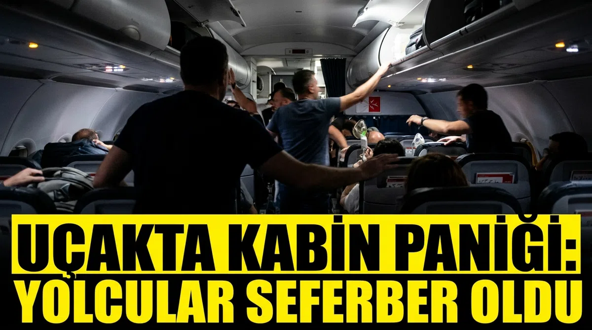 Uçakta pencereden düşen yolcu, diğerleri tarafından kurtarıldı