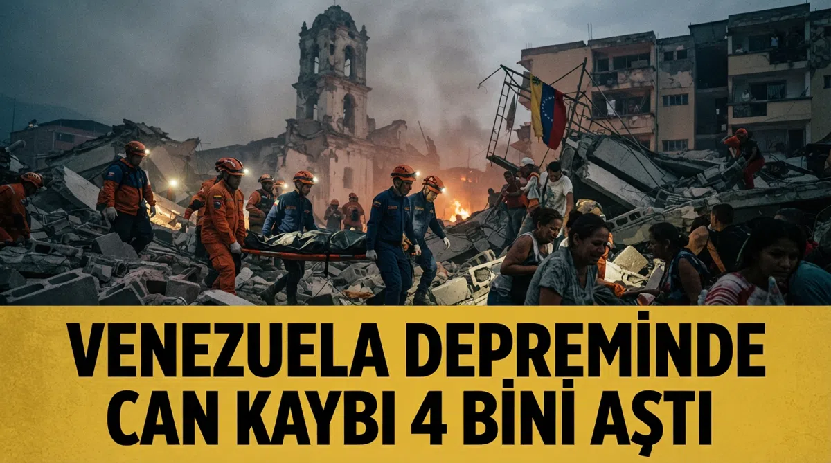 Venezuela Depreminde Can Kaybı 4 Bini Aştı