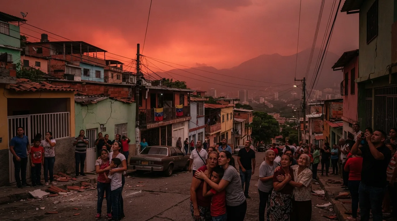 Venezuela Depremleri Sonrası Gökyüzündeki Kızıllık Korkuttu