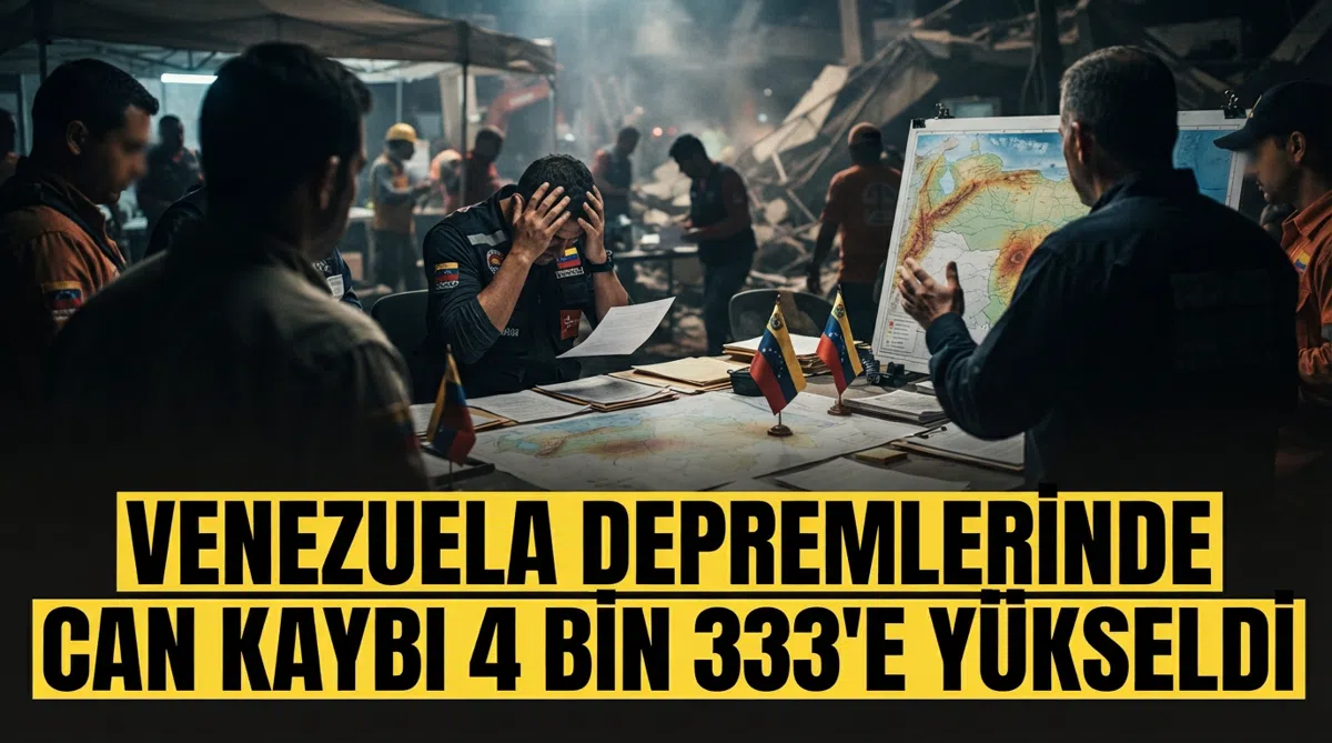 Venezuela Depremlerinde Can Kaybı 4 Bin 333'e Yükseldi