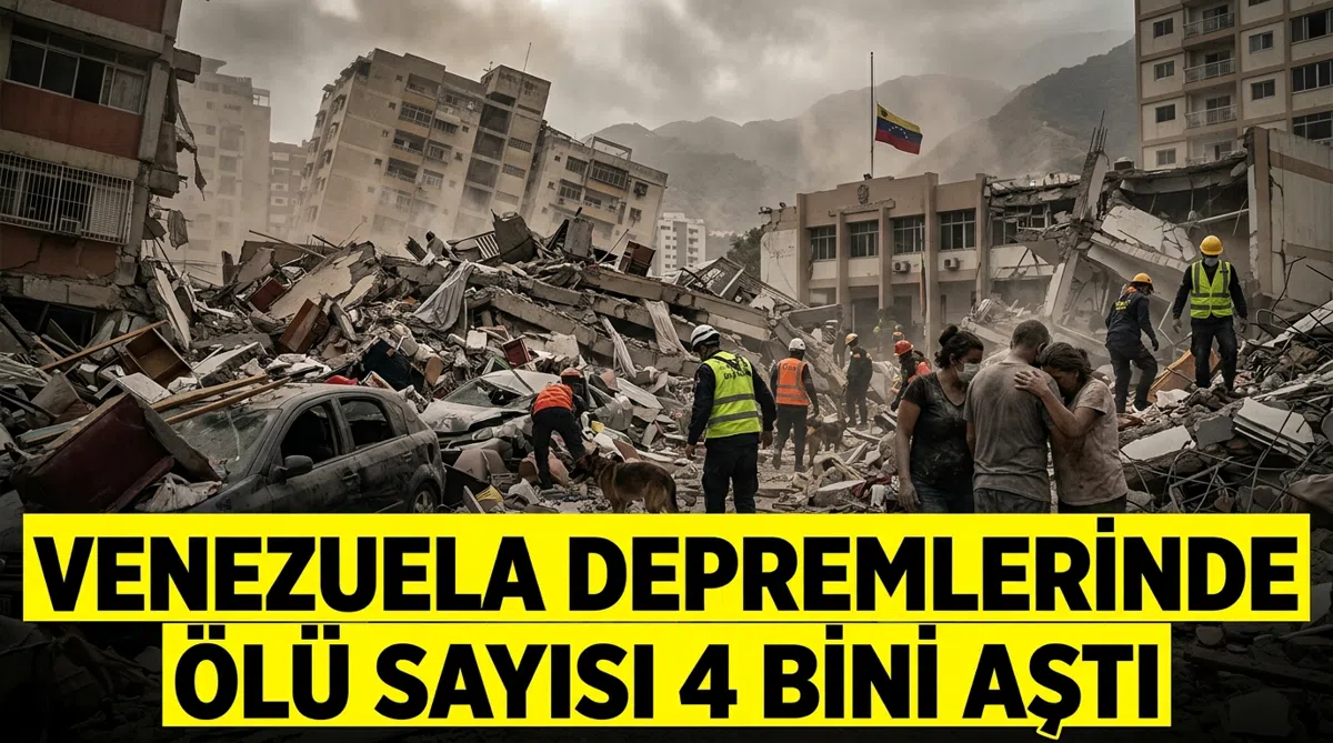 Venezuela depremlerinde ölü sayısı 4 bini aştı