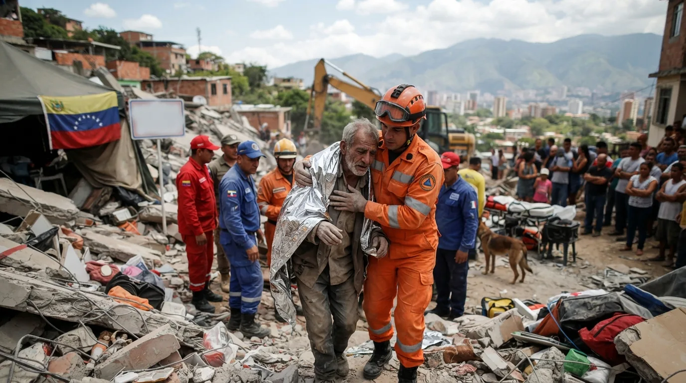 Venezuela Depremlerinde Sekiz Gün Sonra Gelen 'Mucize Kurtuluş'
