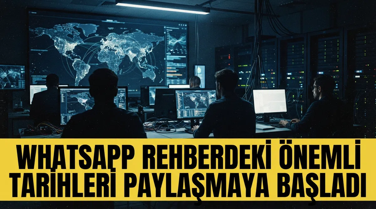WhatsApp rehberdeki önemli tarihleri paylaşmaya başladı