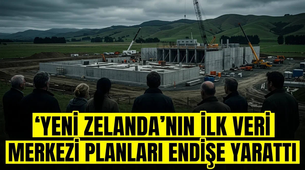 Yeni Zelanda’nın ilk veri merkezi planları endişe yarattı