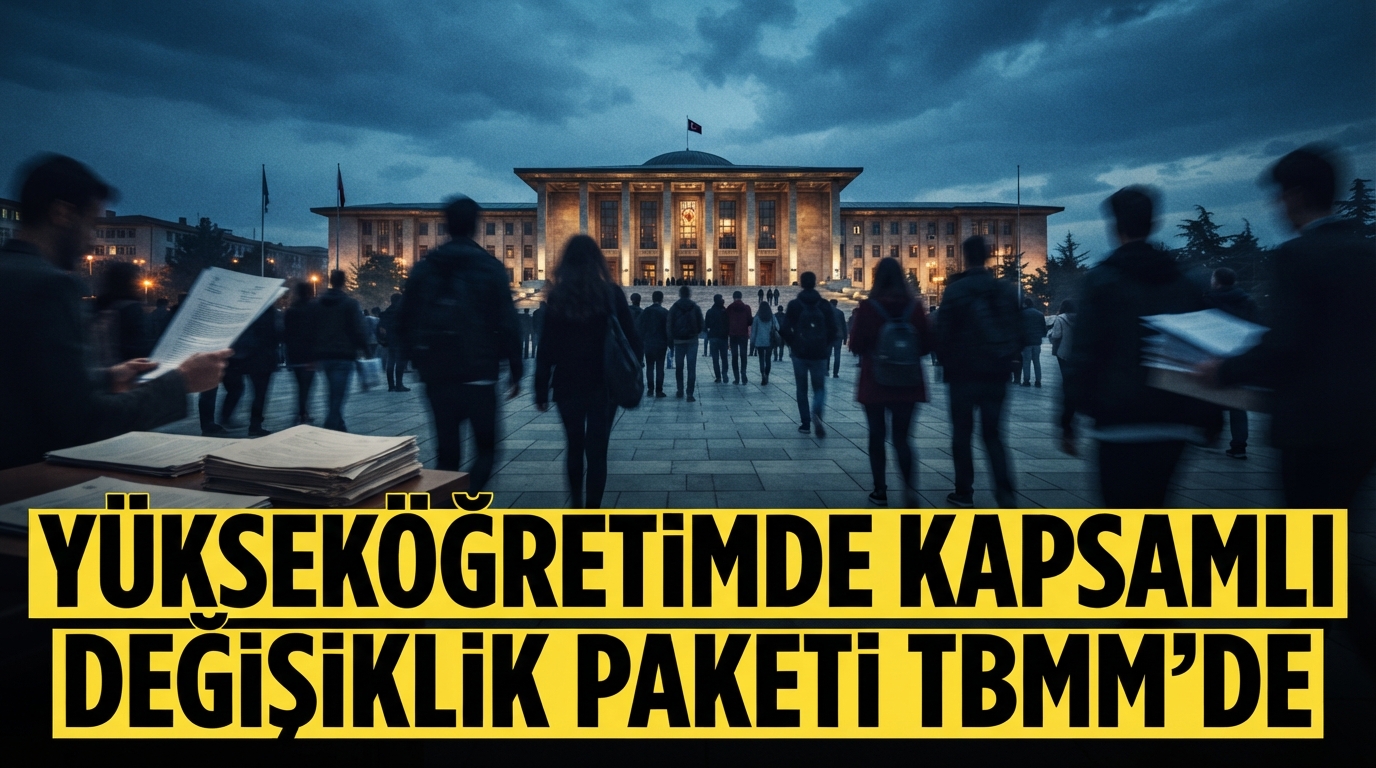 Yükseköğretimde Kapsamlı Değişiklik Paketi TBMM'de
