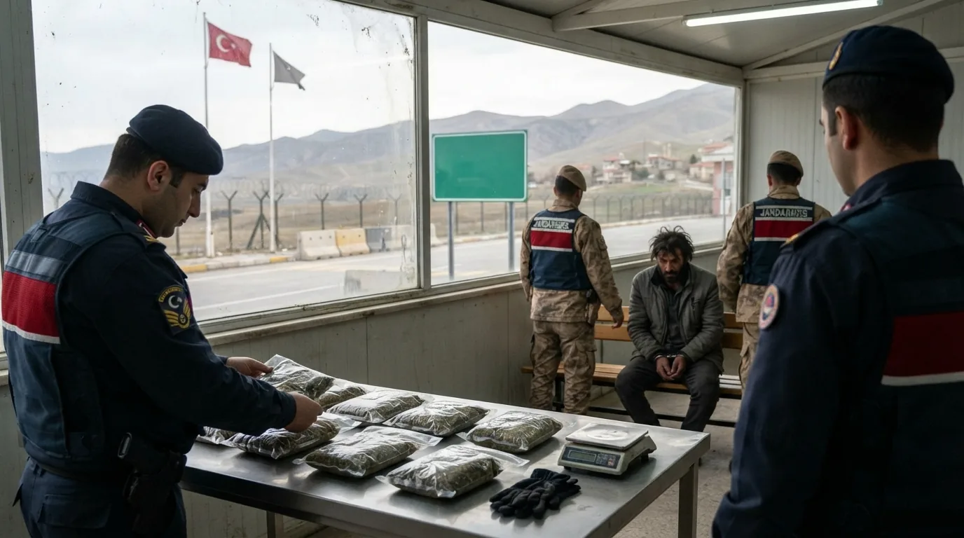 Yüksekova'da Sınır Hattında 11 Kilo Skunk Yakalandı: İran Uyruklu Şüpheli Tutuklandı