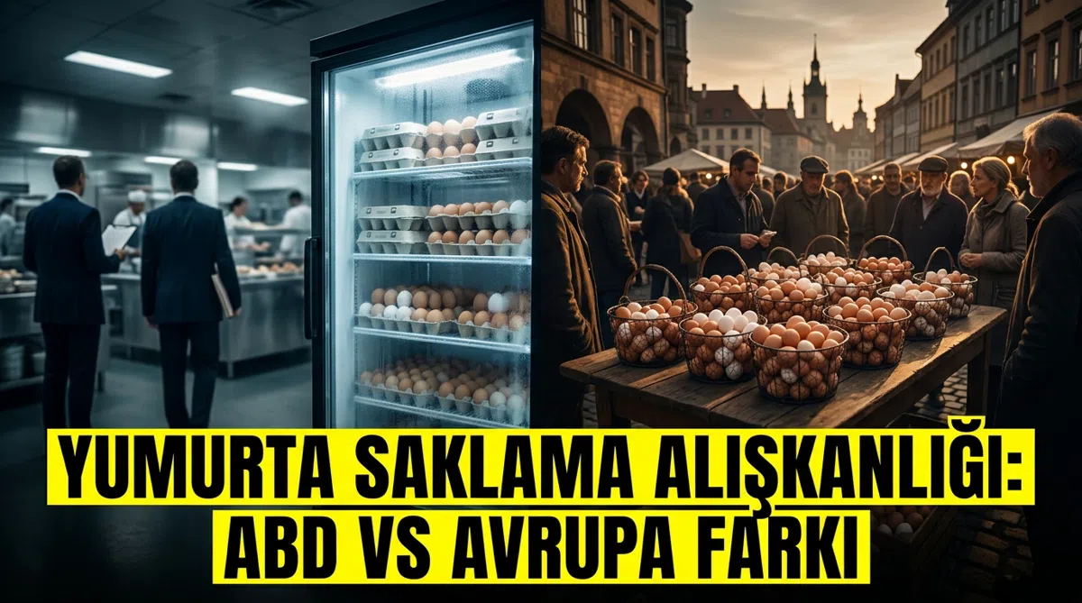 Yumurta saklama alışkanlığı: ABD vs Avrupa farkı